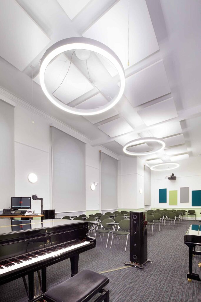 Kings College London - Music Rooms - Grade I Listed - Music Performance - Teaching Rooms - Higher Education - Wilson Mason - 04