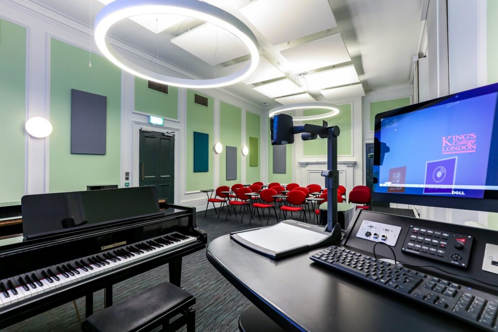 Kings College London - Music Rooms - Grade I Listed - Music Performance - Teaching Rooms - Higher Education - Wilson Mason - 12
