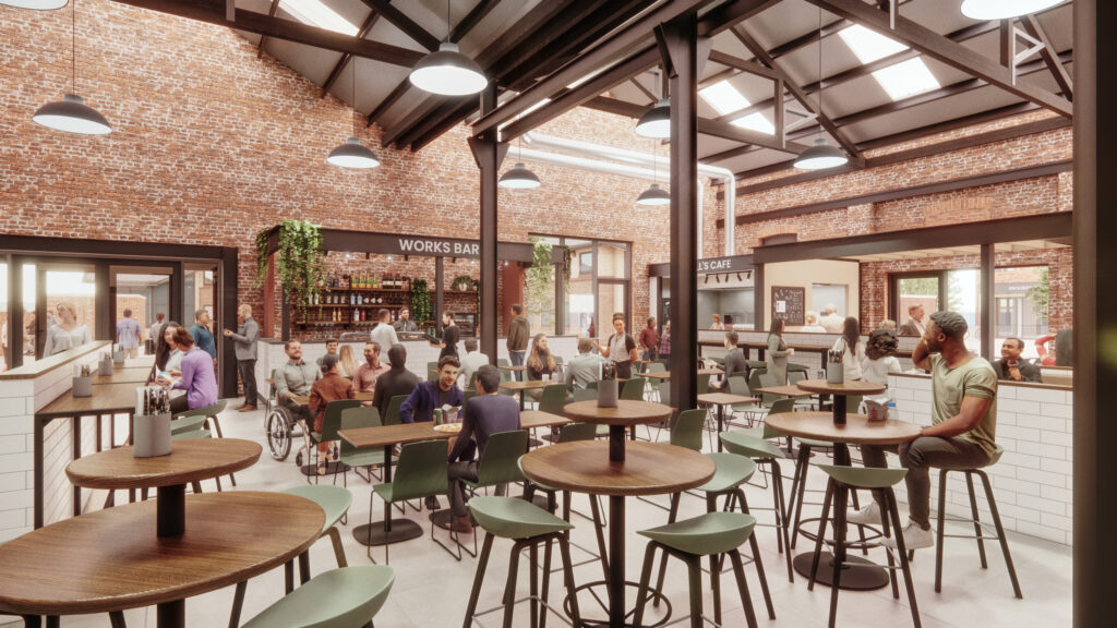 Leyland - Town - Deal - Town Centre - Community Space - Communal Space - Market - Landscape - Masterplanning - Ne Build - Refurbishment - Retail - Hospitality - Workplace - Office - Wilson Mason - 2