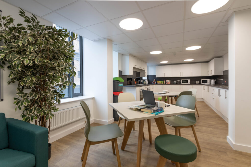 Student Residential - Student Communal Kitchen - Lancaster University - Lancaster - Education - Residential - Wilson Mason - 5