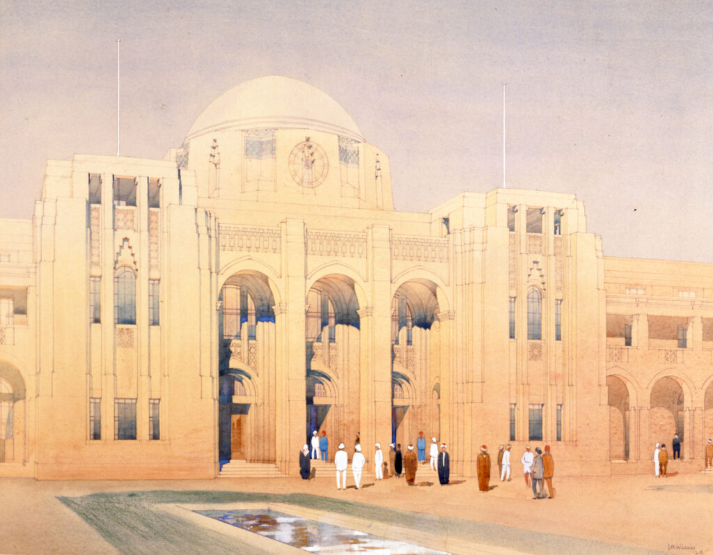 History - Archive - Architect - watercolour - Wilson Mason - 12