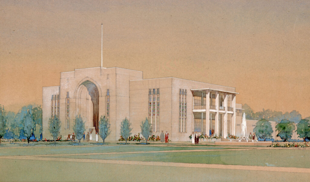 History - Archive - Architect - watercolour - Wilson Mason - 15