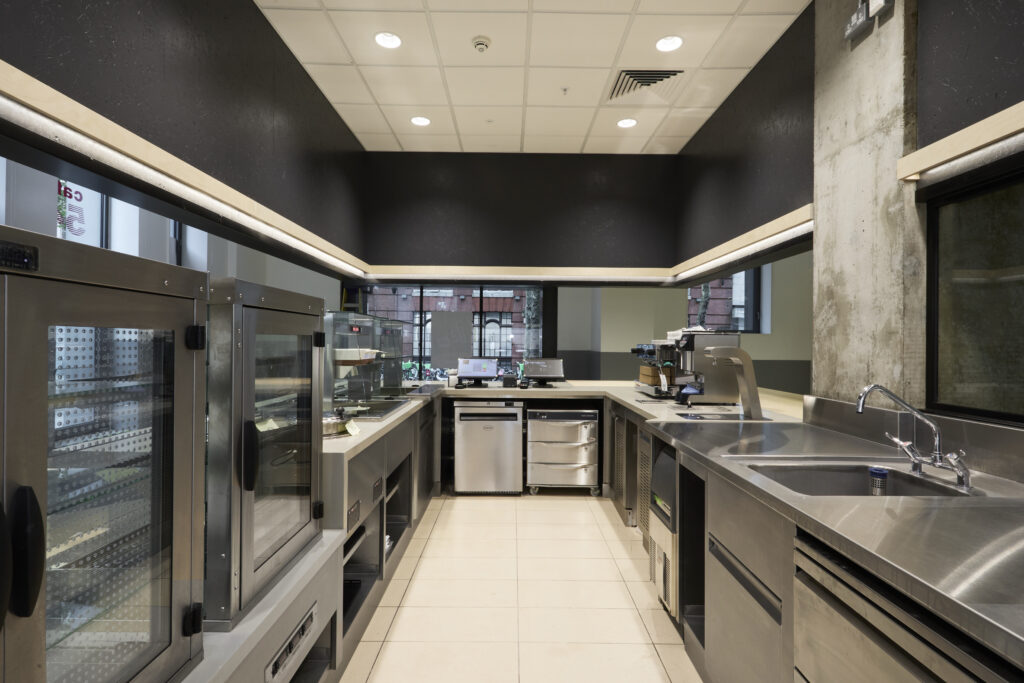 London School of Economics - Café 54 - K54 - Refurbishment - Higher Education - Retail - Wilson Mason GPF Lewis 06