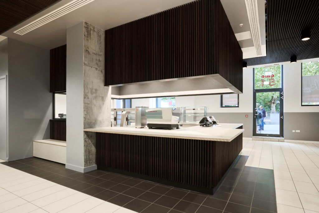 London School of Economics - Café 54 - K54 - Refurbishment - Higher Education - Retail - Wilson Mason GPF Lewis 09