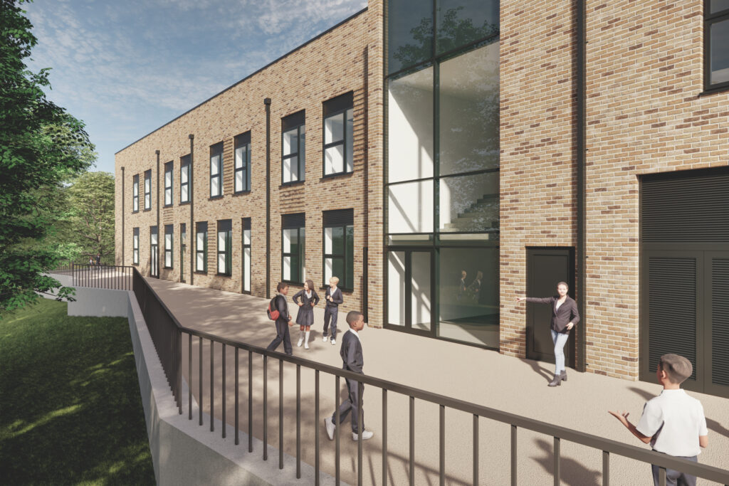 st peter's - Primary School - School - Department For Education - DFE - New build - landscape -Birstall - Batley - West Yorkshire - Wilson Mason - 1